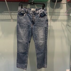 Abercrombie Mom Jean Blue Jeans